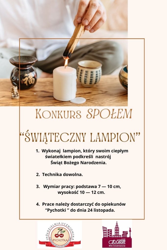 Konkurs Społem "Świąteczny lampion"