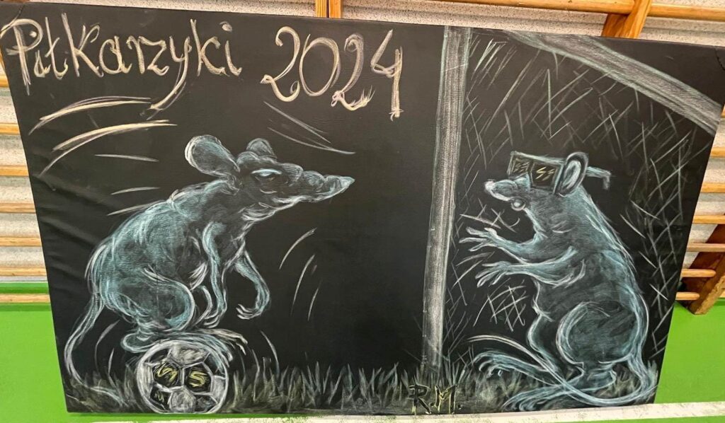 Szkolny Turniej w Piłkarzyki - plakat