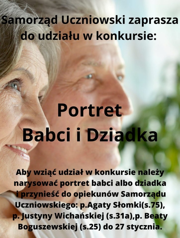 Konkurs "Portret Babci i Dziadka"