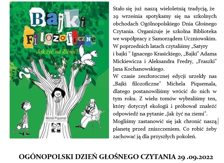 Ogólnopolski Dzień Głośnego Czytania