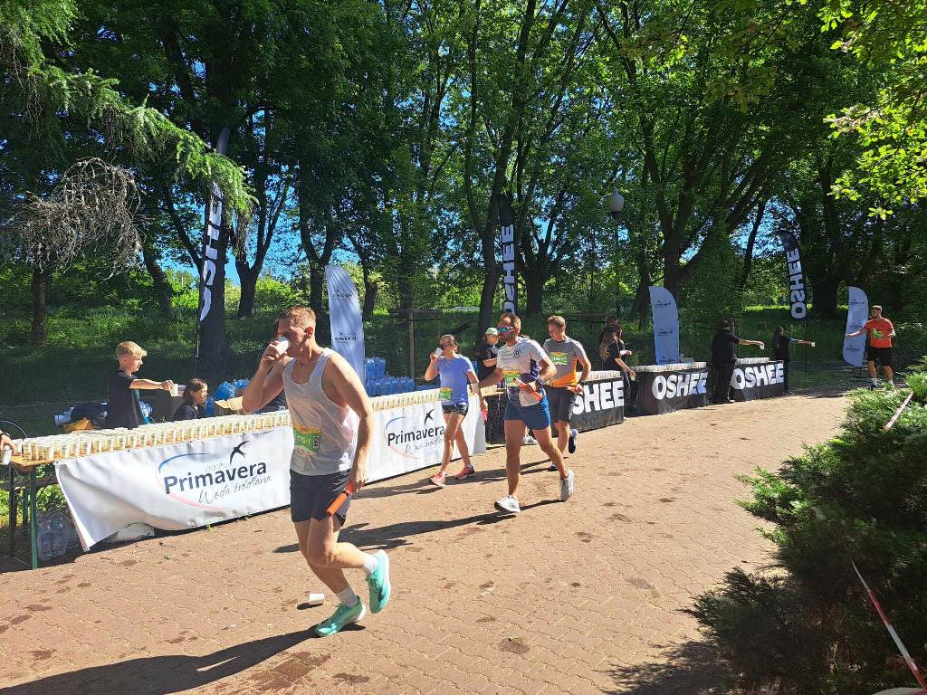 Wolontariat podczas #MaratonSZTAFET w Parku Kępa Potocka