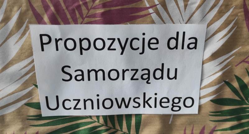 Propozycje dla SU