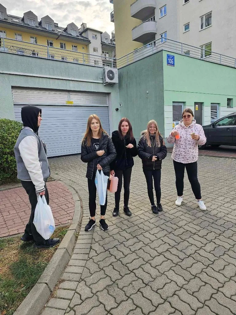 Wizyta uczniów w hurtowni fryzjerskiej