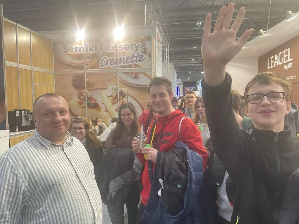 Uczniowie na XVI edycji Expo Sweet