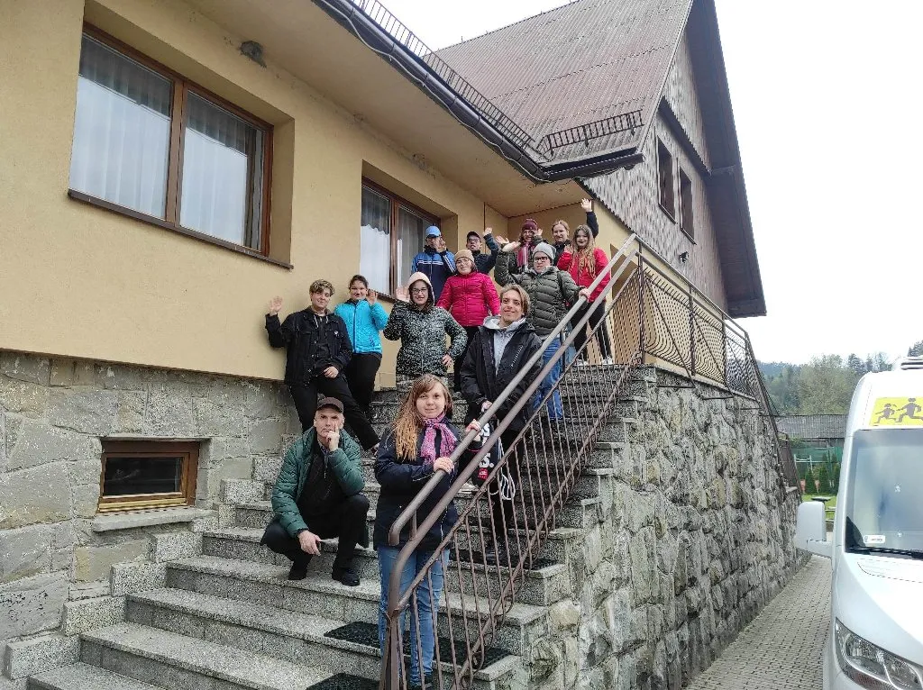 Wycieczka harcerska w Pieniny