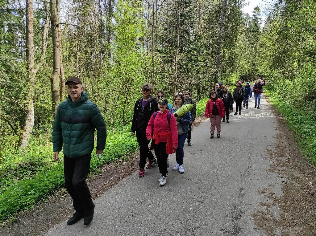 Wycieczka harcerska w Pieniny