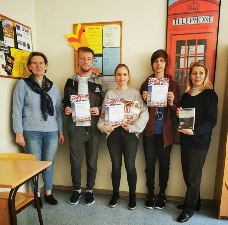 Laureaci Międzyszkolnego Konkursu Recytatorskiego