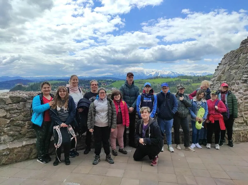 Wycieczka harcerska w Pieniny