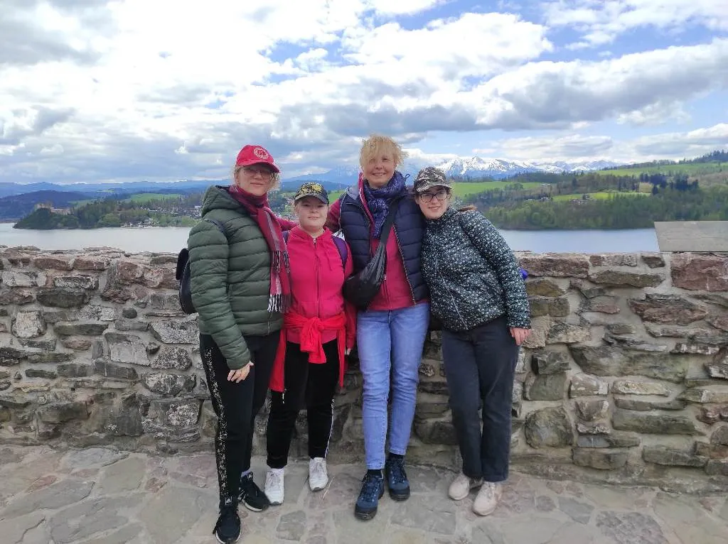 Wycieczka harcerska w Pieniny