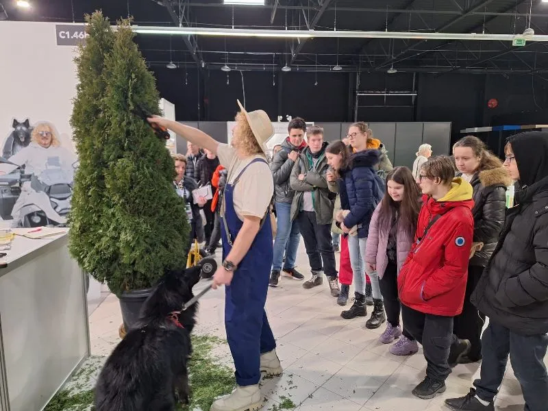 Wizyta uczniów na targach ogrodniczych Garden Expo w Nadarzynie
