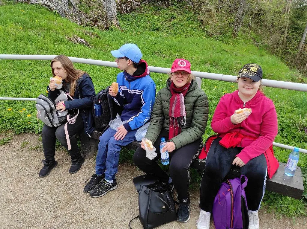 Wycieczka harcerska w Pieniny
