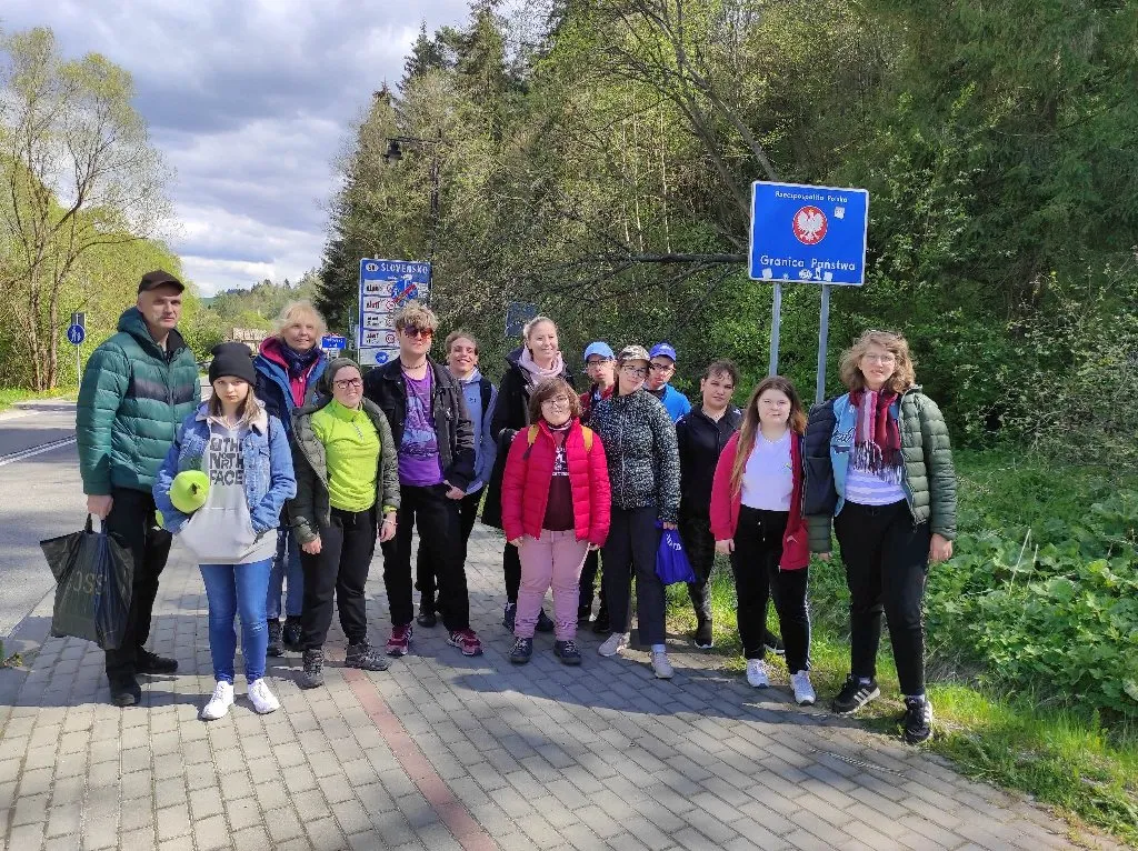 Wycieczka harcerska w Pieniny