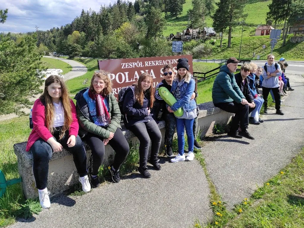 Wycieczka harcerska w Pieniny