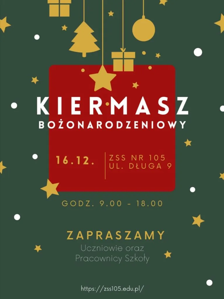 Kiermasz Bożonarodzeniowy