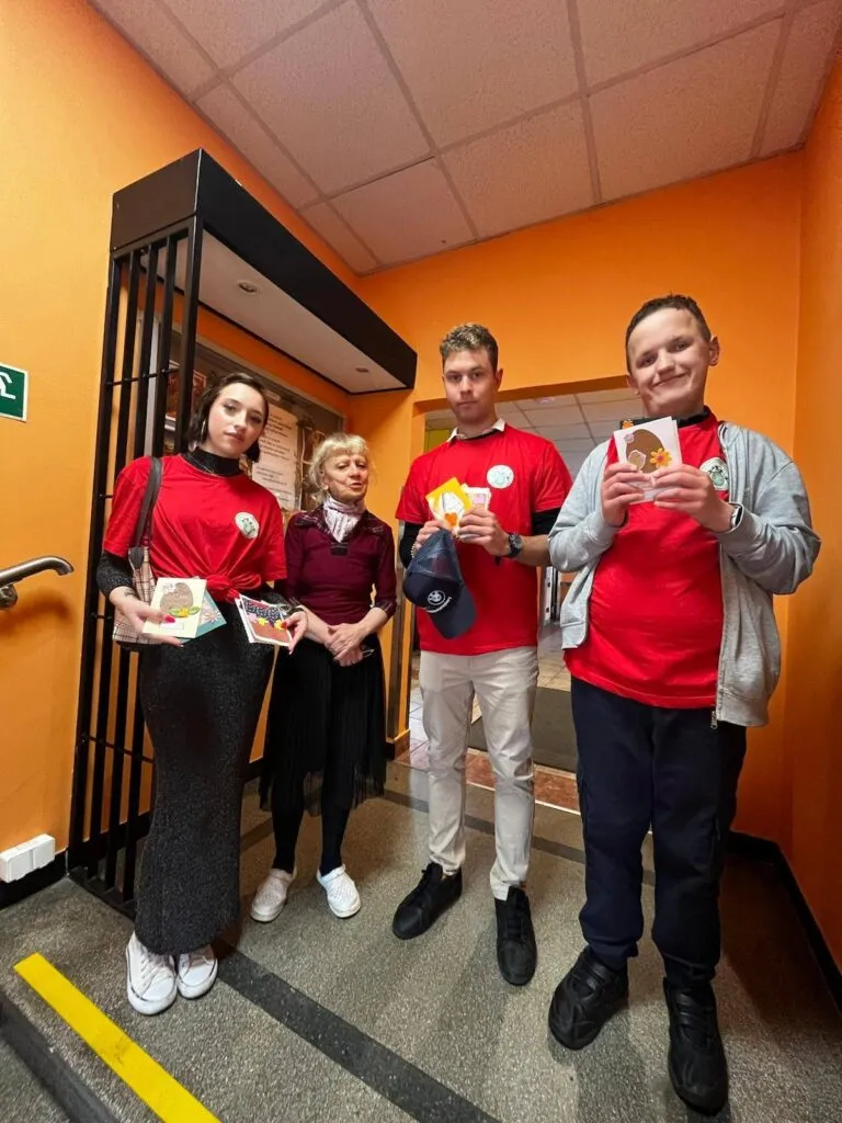 Kartki świąteczna dla Domu Opieki Społecznej