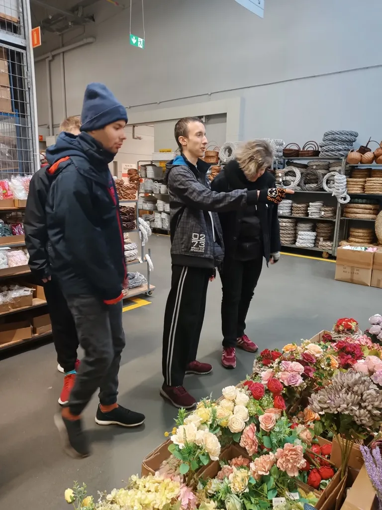 Wycieczka na giełdę kwiatową