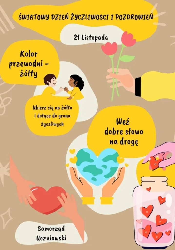 Światowy Dzień Życzliwości i Pozdrowień Światowy Dzień Życzliwości i Pozdrowień
