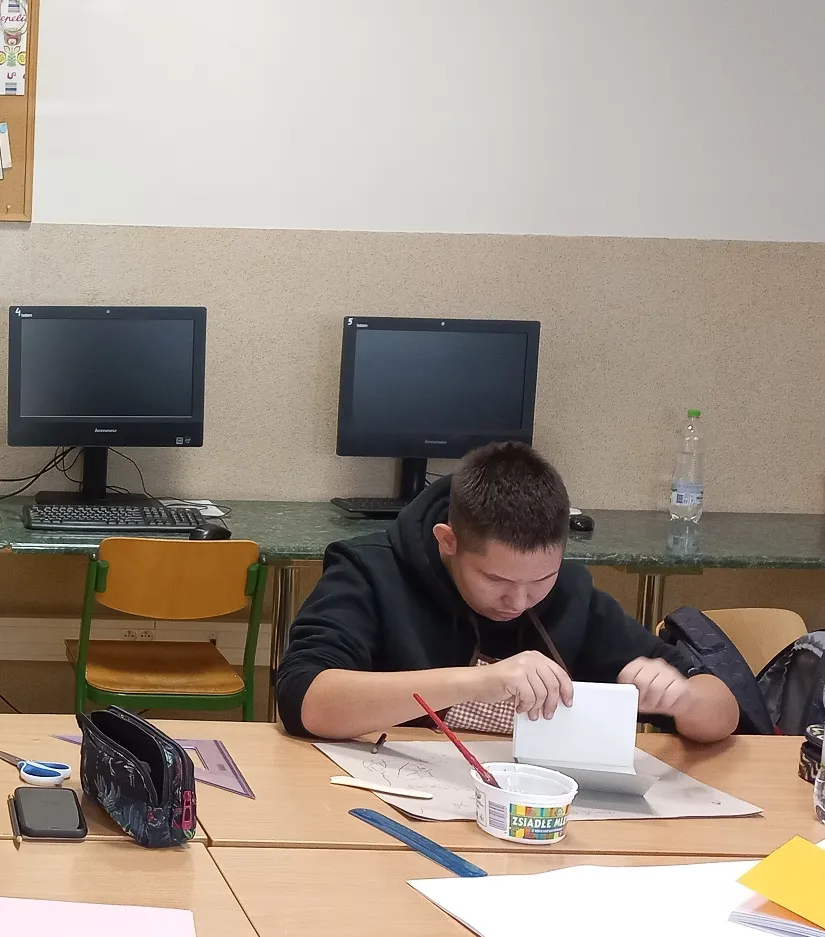 Uczniowie na praktykach zawodowych