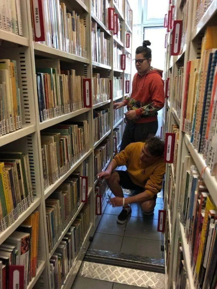 Praktyki wspomagane w bibliotece