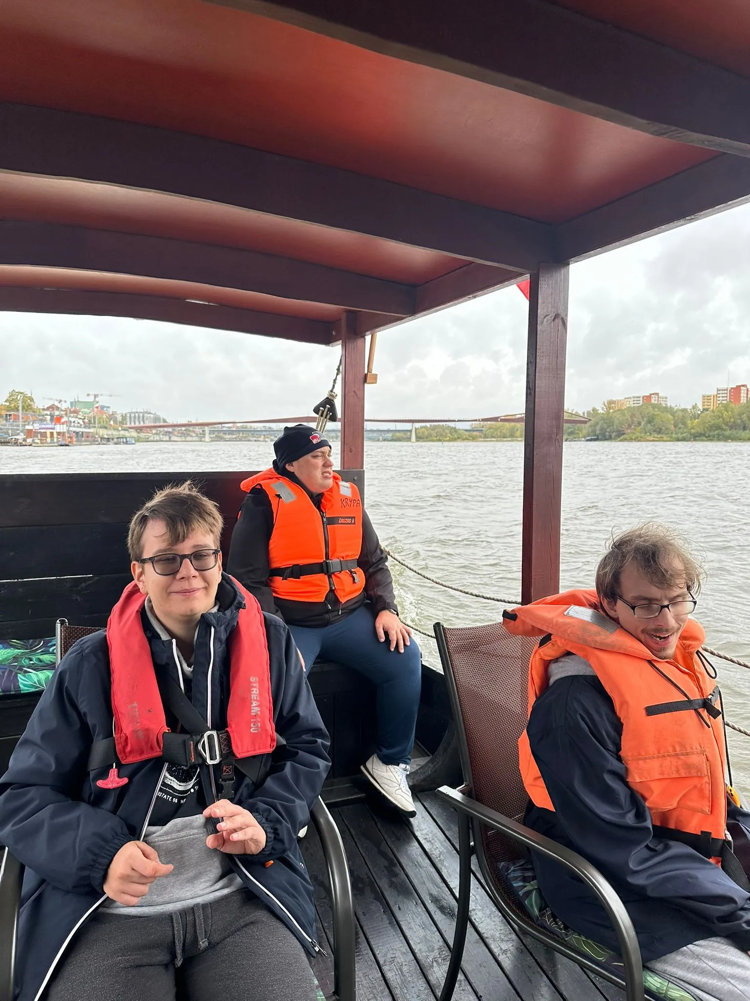 Jesienny rejs po Wiśle