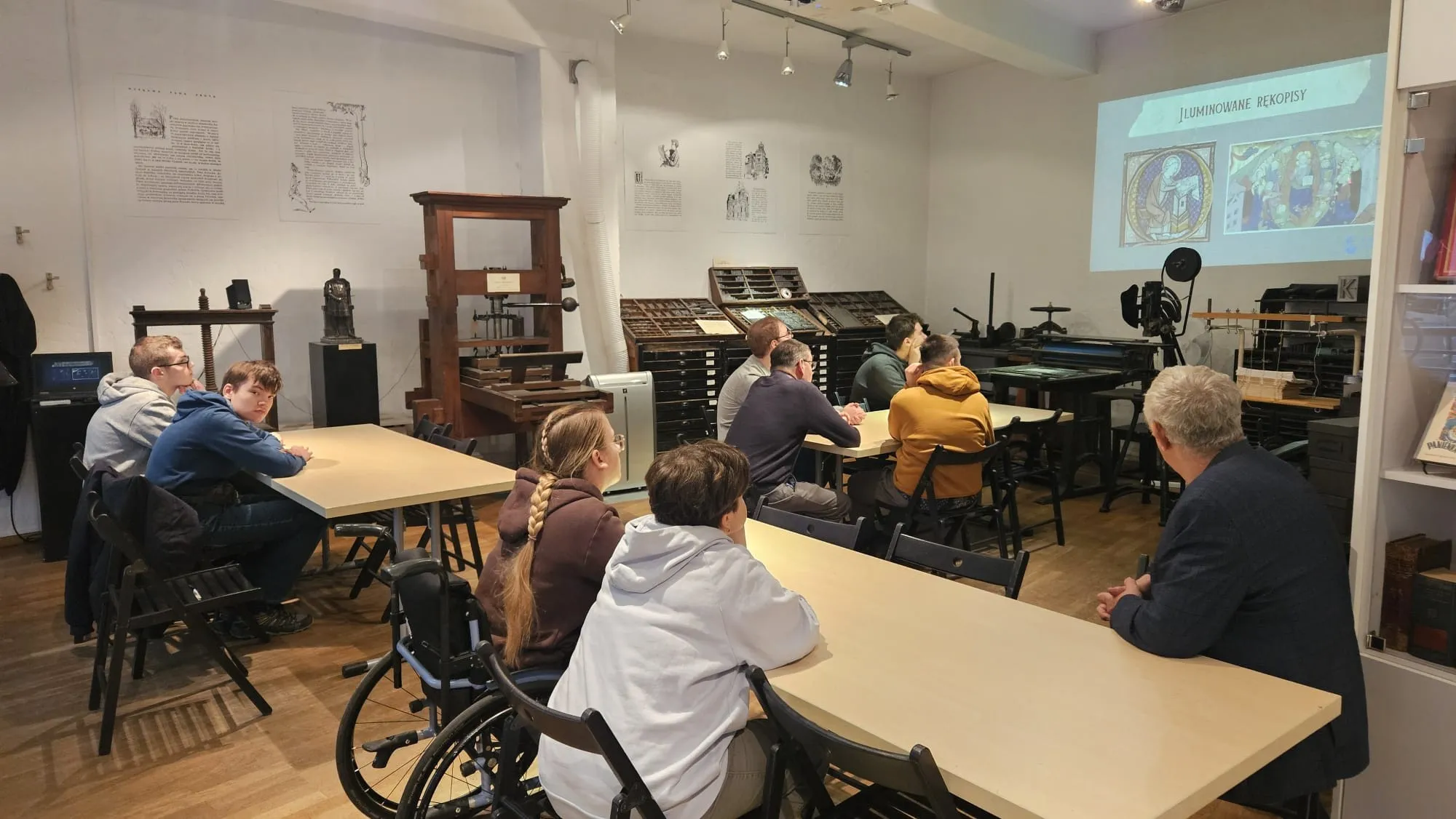  Wycieczka do Muzeum Drukarstwa