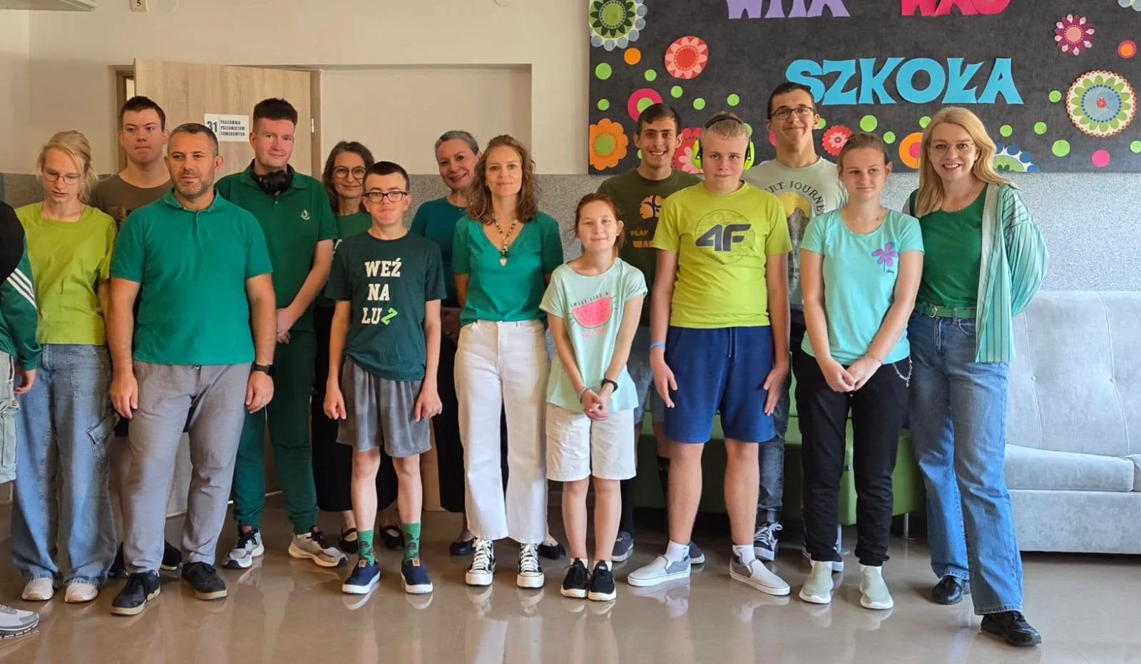 zielony